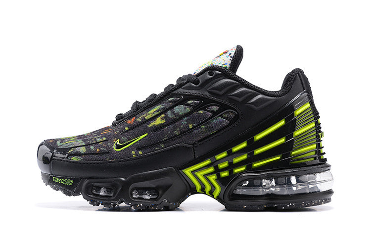 Nike Air Max Plus 3 Black and Volt Sneakers