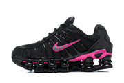 Nike Shox TL Black and Pink Sneakers