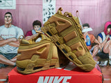 Nike Air More Uptempo Wheat Basketball Sneakers