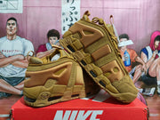 Nike Air More Uptempo Wheat Basketball Sneakers
