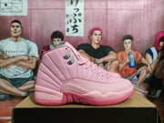Jordan 12 Pink Basketball Sneakers