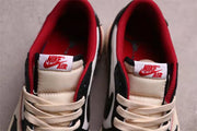 Jordan Air Jordan 1 Low Black White Red Cream DM7866-146