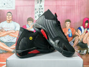 Jordan 14 Sneakers Black Red