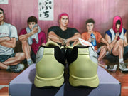 Nike 12AM Basketball Shoes in Pale Yellow and Silver