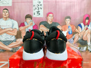 Nike LeBron Basketball Sneakers Black Red Gold