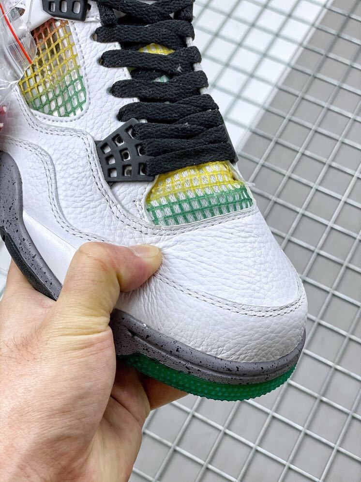 Jordan Air Jordan 4 Do the Right Thing White Green Sneakers
