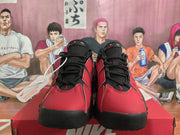 Nike Black and Red Sneakers