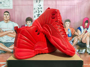 Jordan High-Top Basketball Sneakers Bright Red