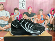 Nike Black Basketball Sneakers with Graphic Details