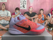 Nike Basketball Shoes in Coral and Lavender