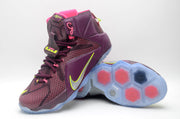 Nike High-Top Basketball Sneakers Burgundy Pink