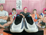Adidas Basketball Shoes, White Black Blue
