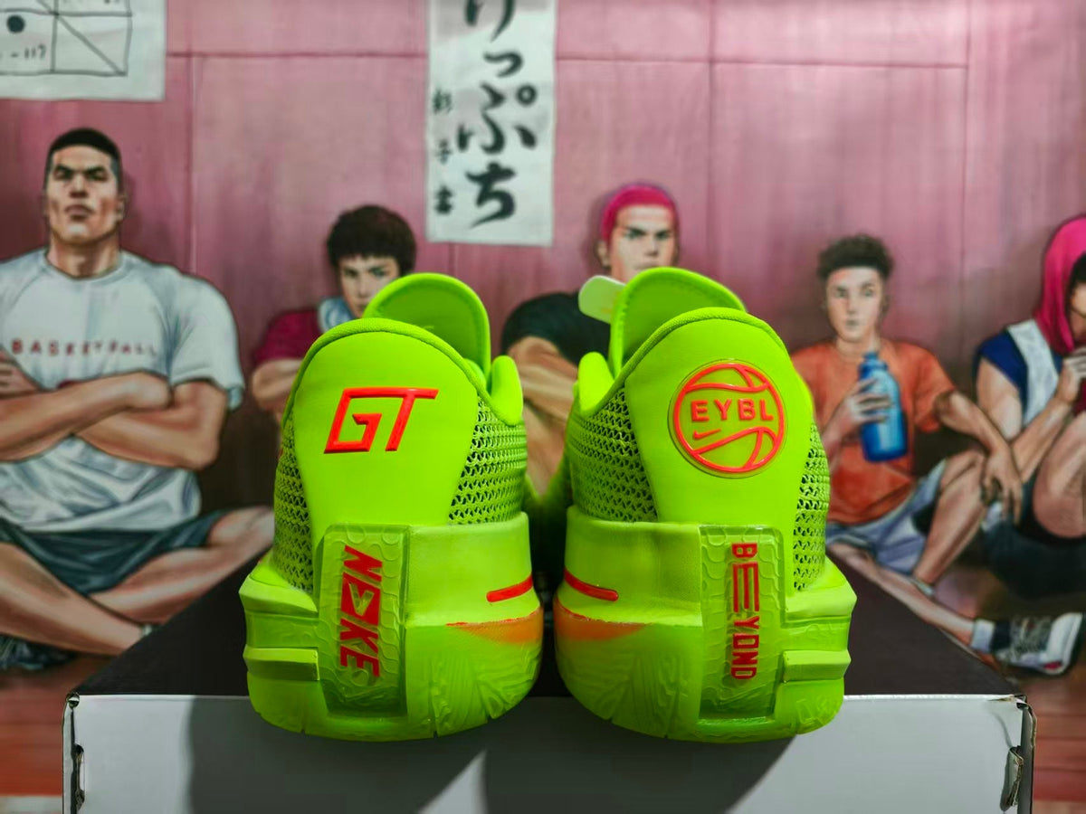 Nike GT Basketball Sneakers Fluorescent Green