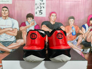 Nike GT Basketball Sneakers Red Black