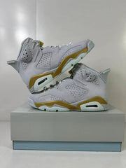 Jordan Air Jordan 6 High-Top Sneakers Paris Olympics White Gold
