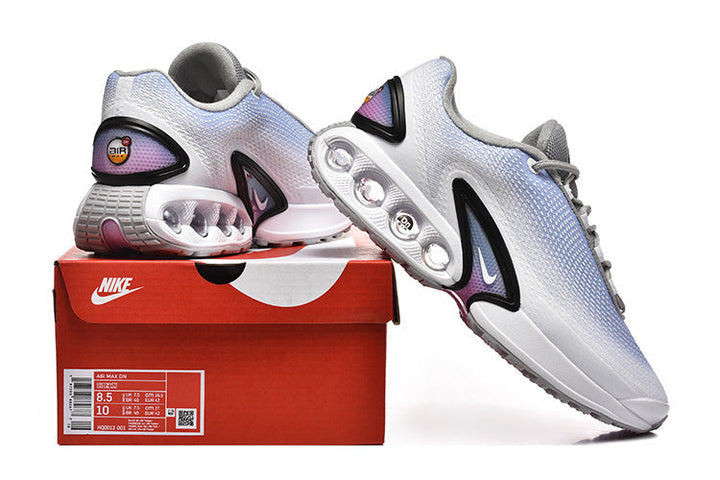 Nike Air Max DN Sneakers in White and Light Blue