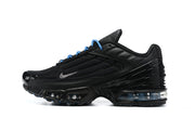 Nike Air Max Plus Black and Blue Sneakers