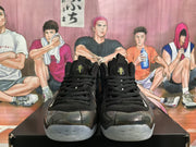 Nike Holographic Spray Basketball Sneakers Black