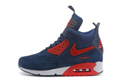 Nike Air Max 90 SneakerBoot High-Top Navy Red