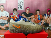 Nike Beige Speckled Basketball Sneakers