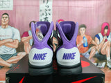 Nike Zoom Kobe 5 Basketball Shoes Black White Purple