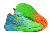 Puma M.E.L.O. 878-18 Blue Orange Green Sneakers