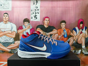 Nike Kobe 4 Protro Philadelphia Basketball Shoes Blue Red