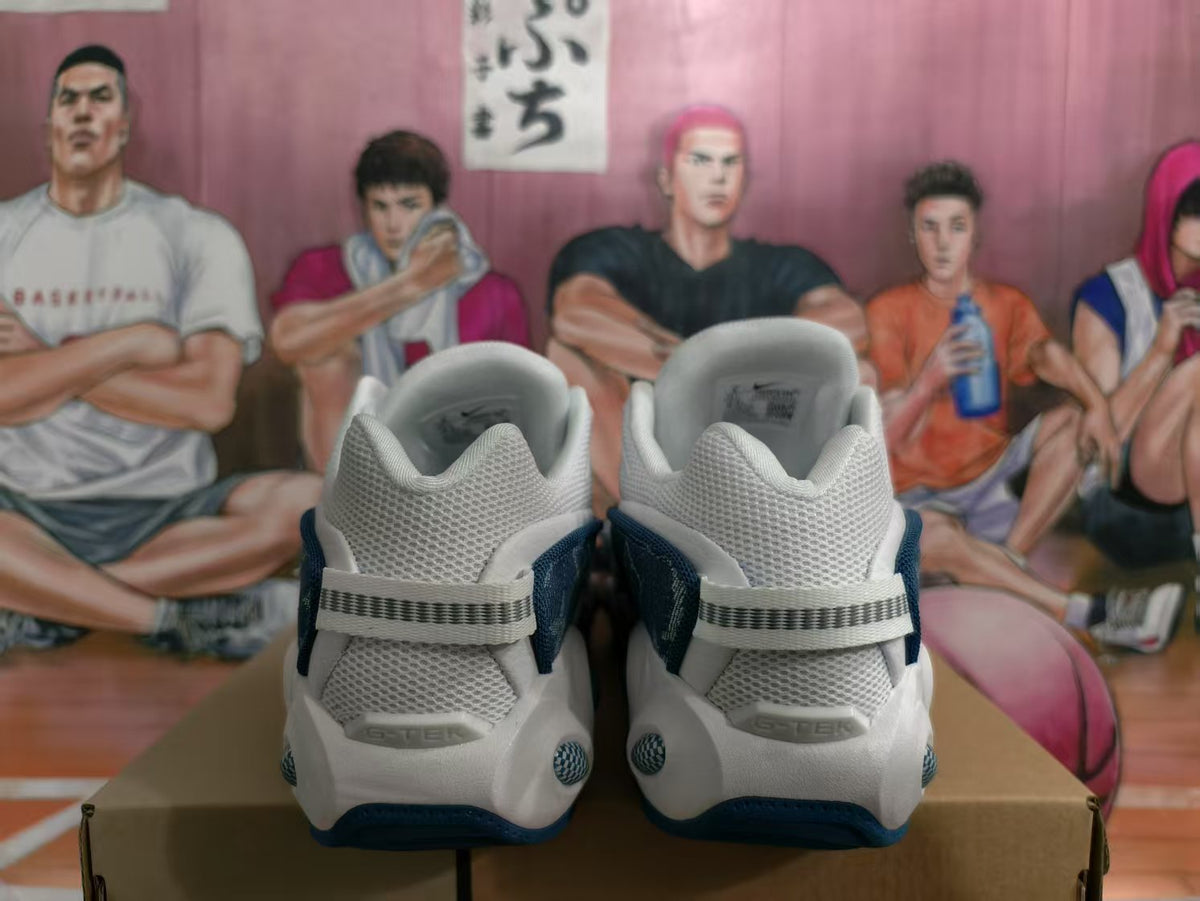 Nike Big Eyes Sneakers White and Navy