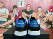 Jordan Low-Top Sneakers Black and Blue