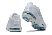 Nike Air Max Plus White and Blue Sneakers