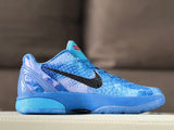 Nike Kobe 6 Basketball Shoes Blue Black