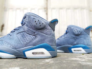 Jordan 6 Black Obsidian Blue Sneakers 384664-400
