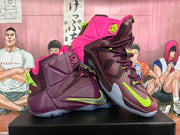 Nike Basketball Sneakers Maroon High-Top