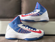 Nike HD2012 Basketball Sneakers White Blue Red