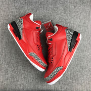 Jordan Air Jordan 3 Retro OG Red Black White Sneakers