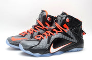 Nike High-Top Basketball Sneakers Black Orange 1412