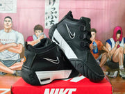 Nike Air Pressure Black and White High-Top Sneakers