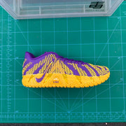 Nike LeBron Basketball Shoes Purple and Gold LSU Style