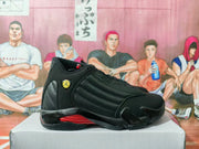 Jordan 14 Sneakers Black Red