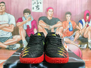 Nike Basketball Shoes, Black and Red with Volt Accents