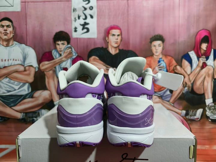 Nike Kobe Basketball Sneakers Purple White