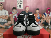 Nike Air More Uptempo Black White Sneakers
