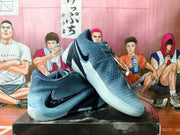 Nike Basketball Shoes in Gray Blue