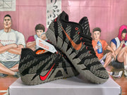 Nike LeBron 17 Basketball Shoes Black Grey Red