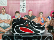 Jordan Black and Red Basketball Sneakers EU 40–46