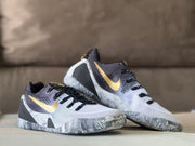 Nike Kobe 9 GiGi Basketball Sneakers White Black Gold