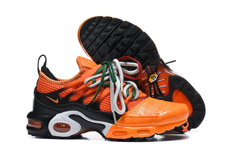 Nike Air Max Plus Sneakers in Orange and Black