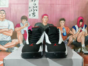Jordan 14 White Black Basketball Sneakers