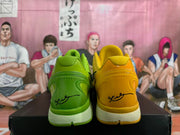 Nike Zoom Basketball Shoes in Yellow and Green