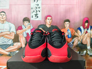 Jordan Luka 1 Basketball Shoes in Black and Red